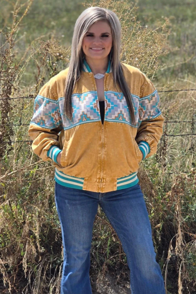 Sterling Kreek Fresh Outta The 90's Bomber Jacket