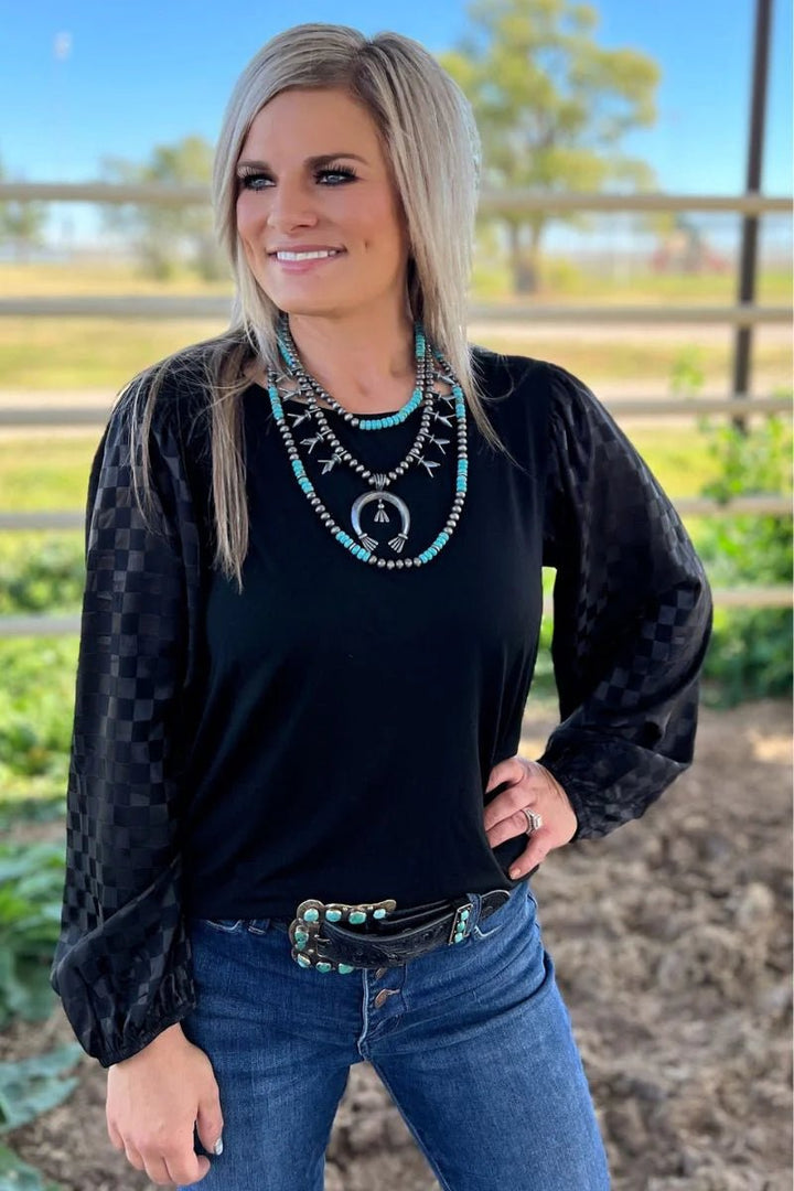 Sterling Kreek Friday Night Top | gussieduponline