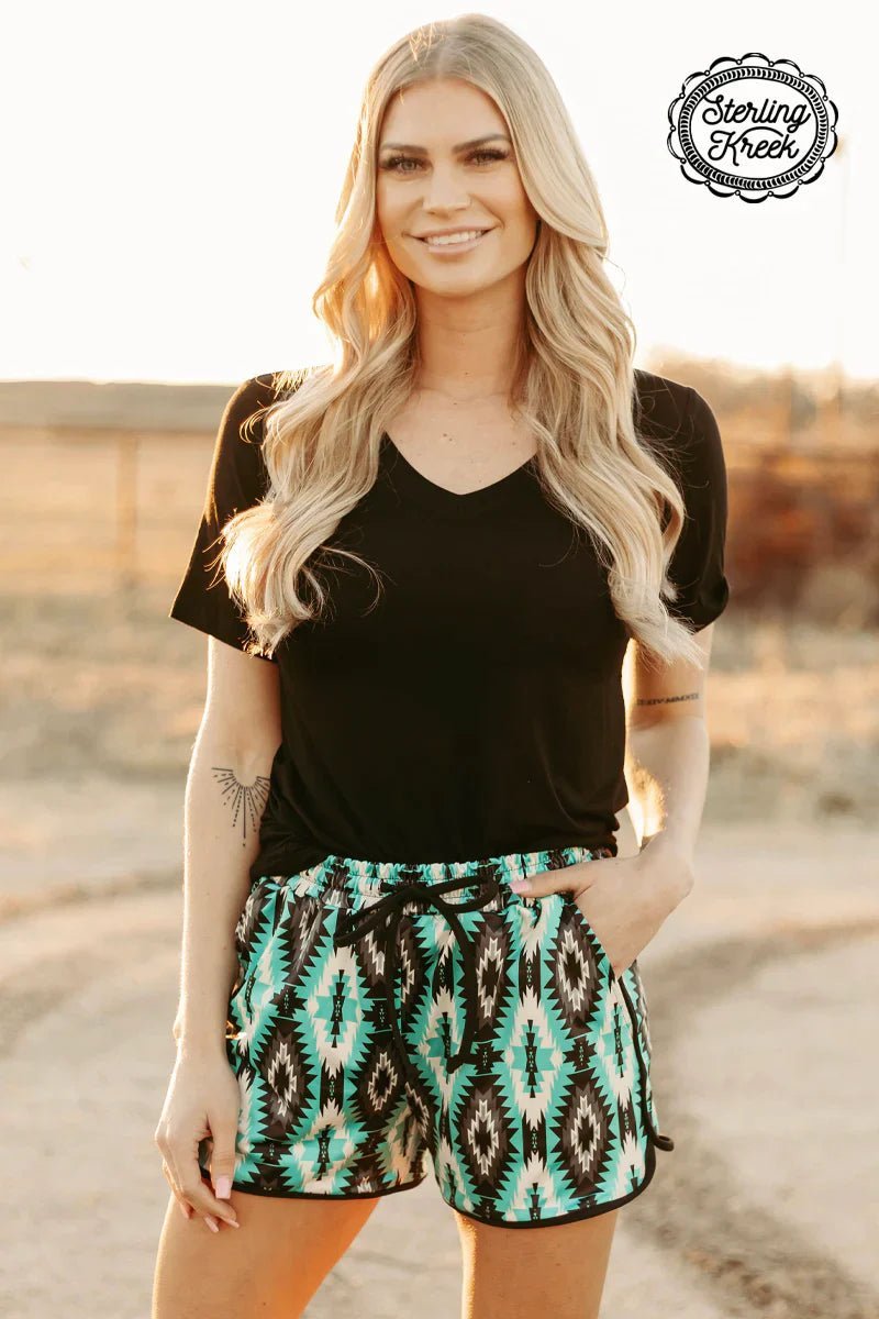 PLUS Aztec Everest Shorts | gussieduponline