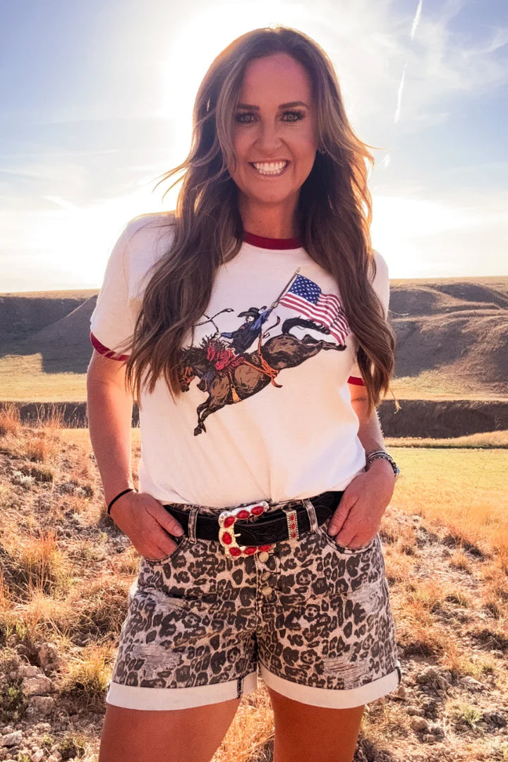 Sterling Kreek Dusty & Glory Ringer Tee