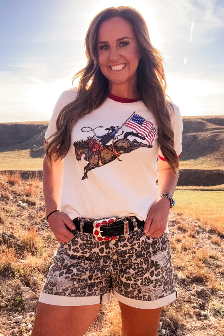 Sterling Kreek Dusty & Glory Ringer Tee