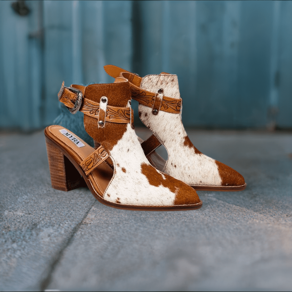 Cora Jo Carmel Strapy Heels | gussieduponline