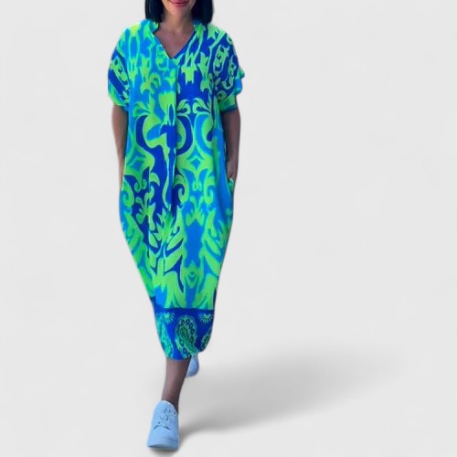 Shamcey - Sophisticated Floral Dress