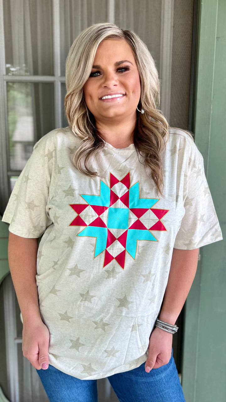 Field Of Stars Tee* | gussieduponline