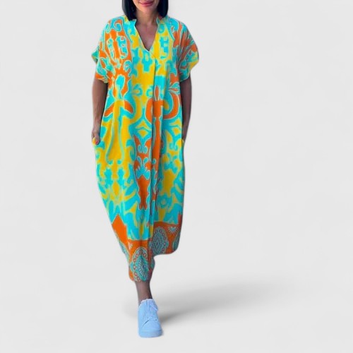 Shamcey - Sophisticated Floral Dress