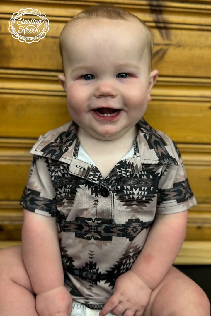 Sterling Kreek Mini Maui Island Polo Shirt | gussieduponline