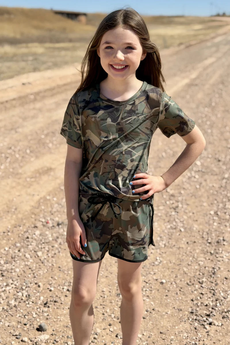 KIDS Sterling Kreek Camo Kreek Shorts