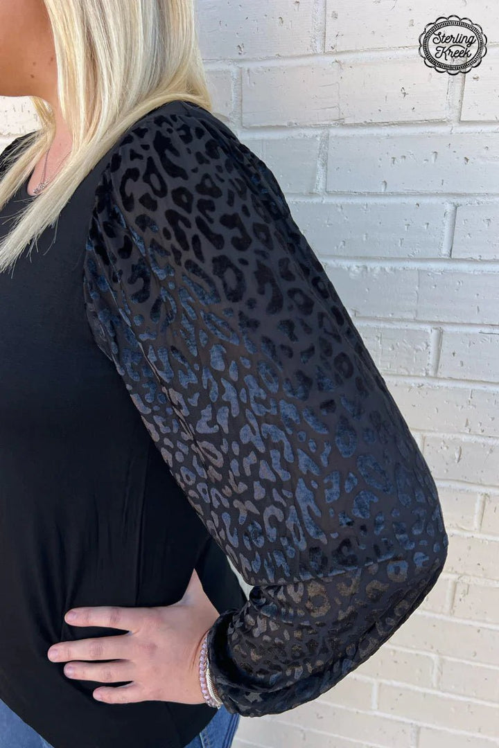 PLUS Leopard Nights Top | gussieduponline