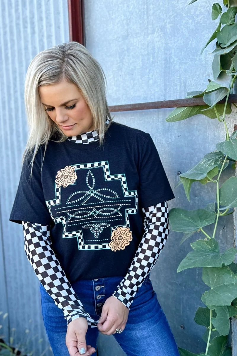Sterling Kreek Little Country Little Hood Tee | gussieduponline