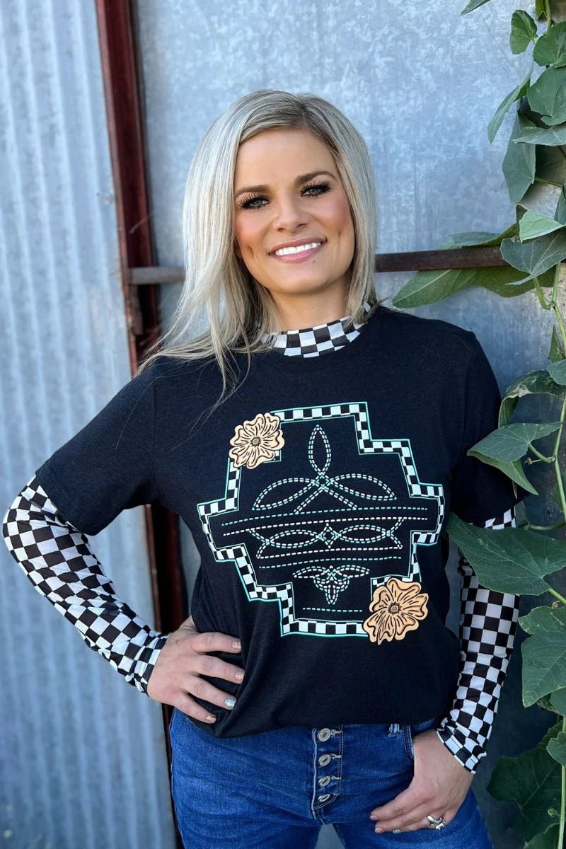 Sterling Kreek Little Country Little Hood Tee | gussieduponline