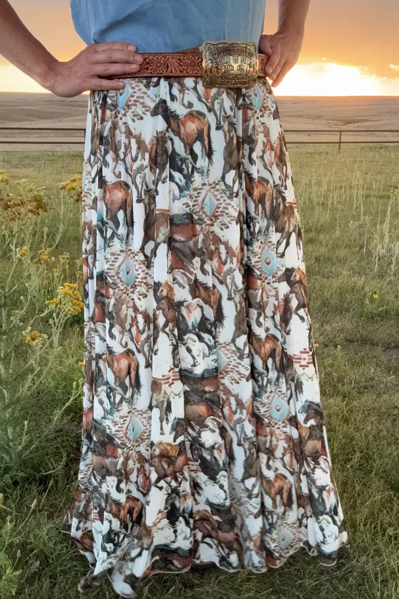 Sterling Kreek Open Range Maxi Skirt