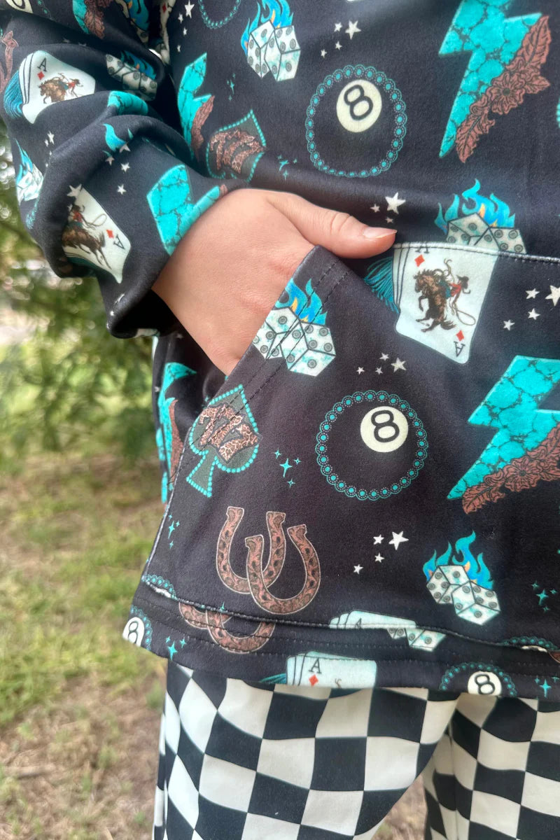 KIDS Sterling Kreek Cowgirl Charm Pullover