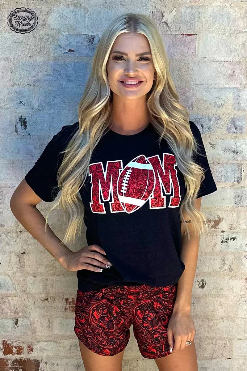 PLUS Football Mom Tee | gussieduponline
