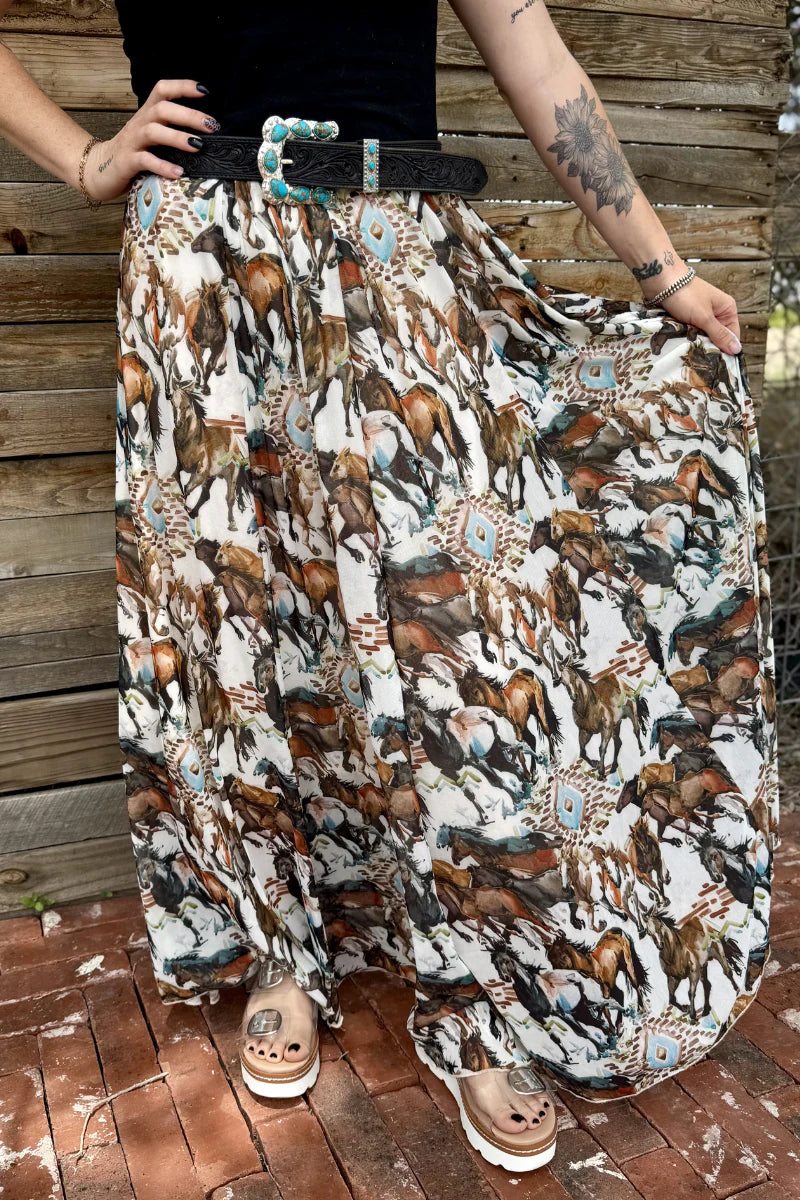Sterling Kreek Open Range Maxi Skirt