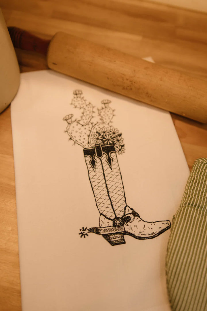 SK The Boots & Broncs Collection Tea Towels