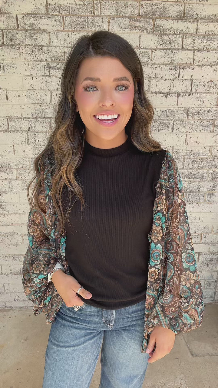 Sterling Kreek Paisley Dreams Top