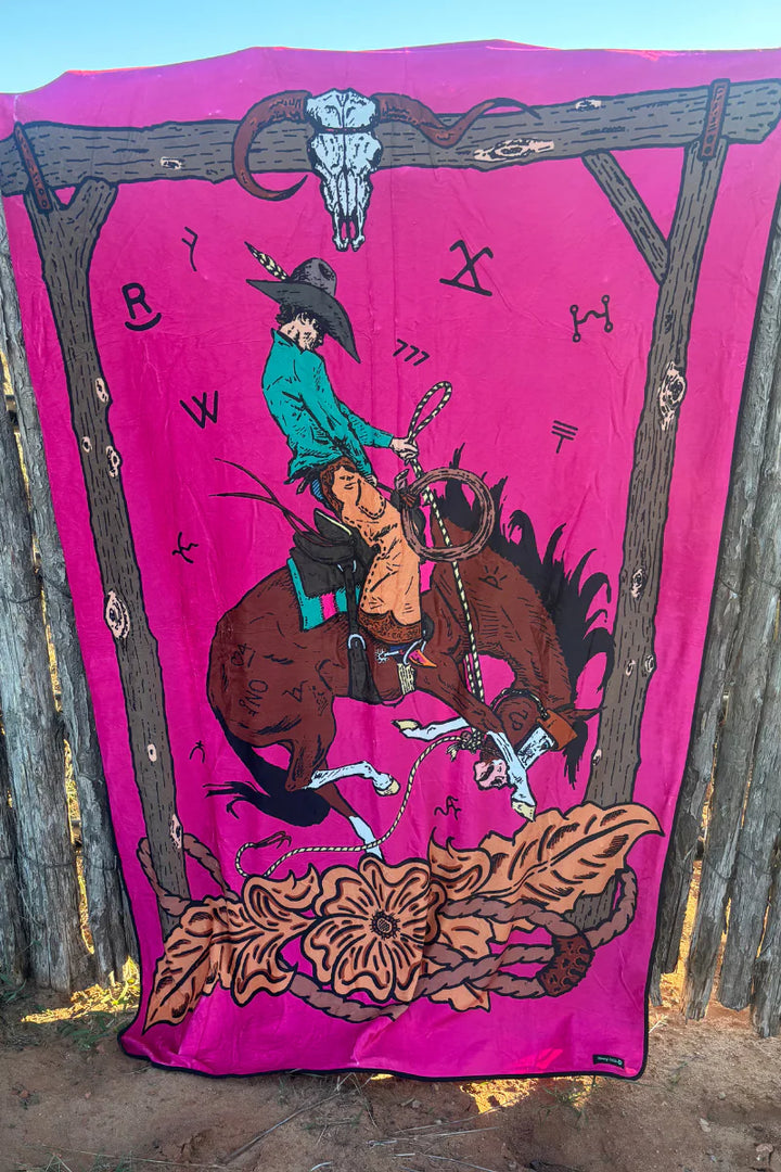 Sterling Kreek Rosette Rodeo Blanket