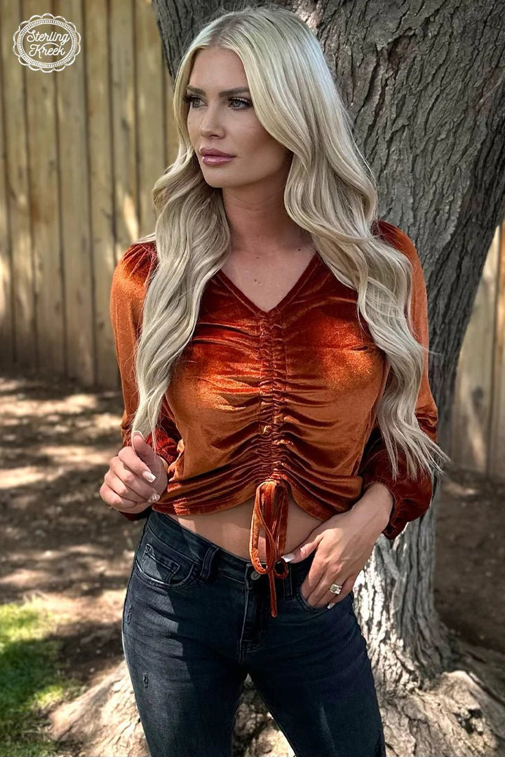 Texas Twist Rustic Top | gussieduponline