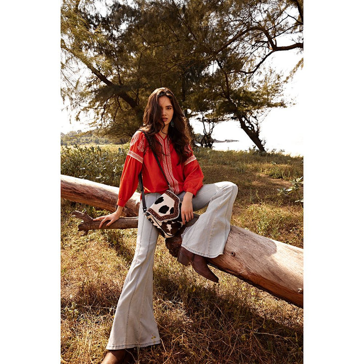 Gwendoline Hand-tooled Bag | gussieduponline