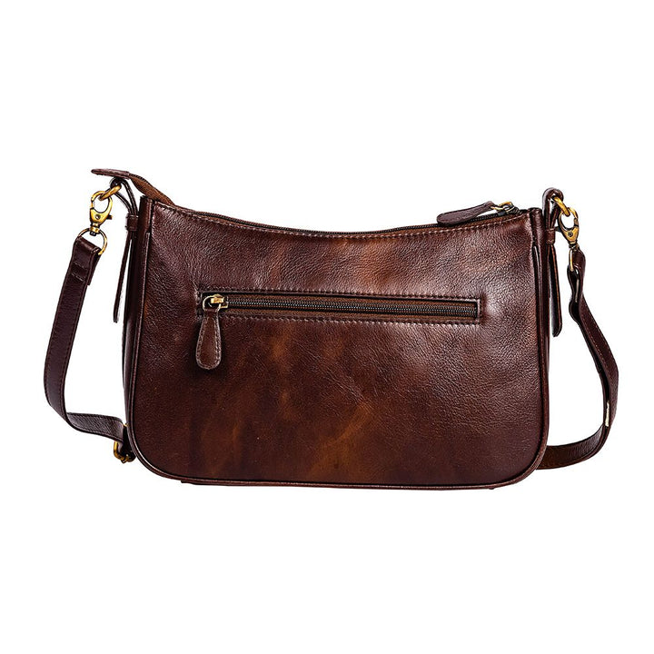 Whitley Way Hand Tooled Bag | gussieduponline