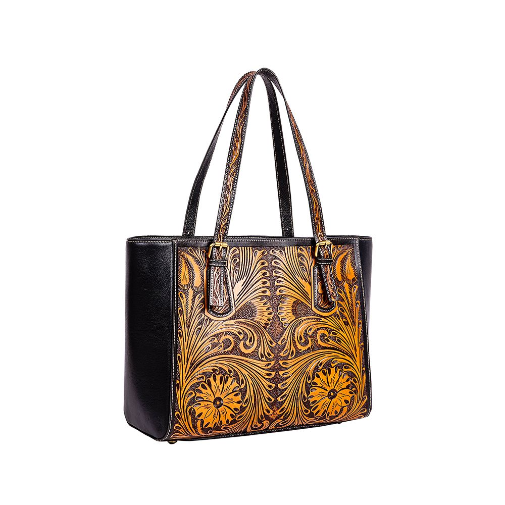 Canyon Meadows Hand-tooled Bag | gussieduponline