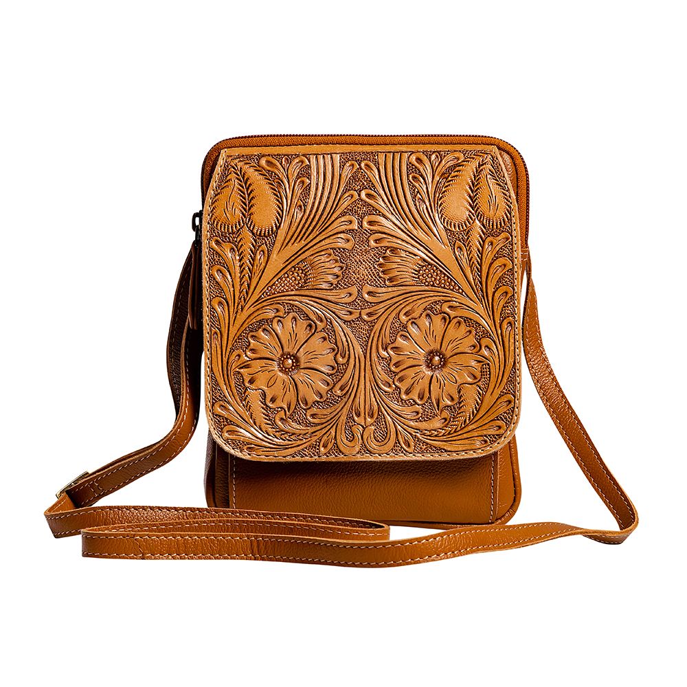 Ranch Trail Hand-tooled Bag | gussieduponline