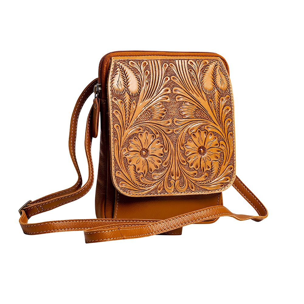 Ranch Trail Hand-tooled Bag | gussieduponline