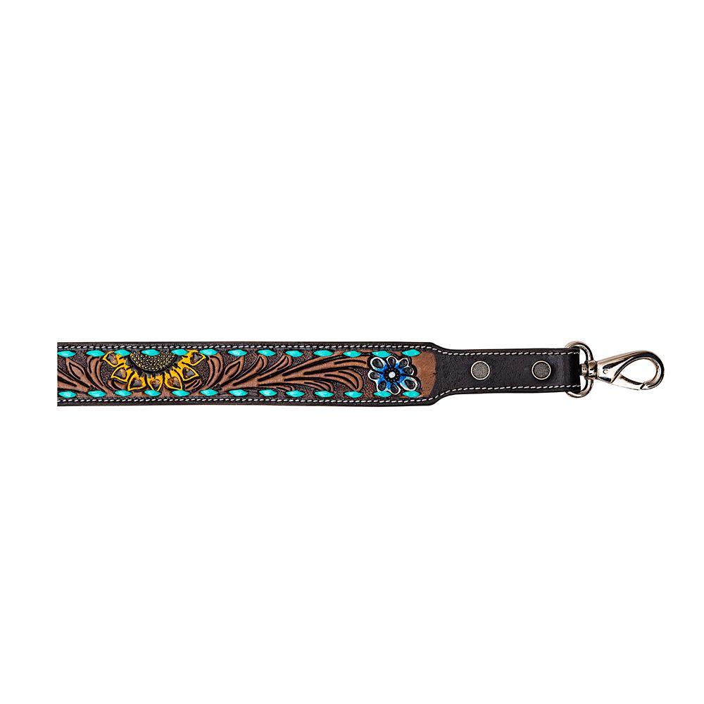Pony Way Hand Tooled Leather Strap | gussieduponline