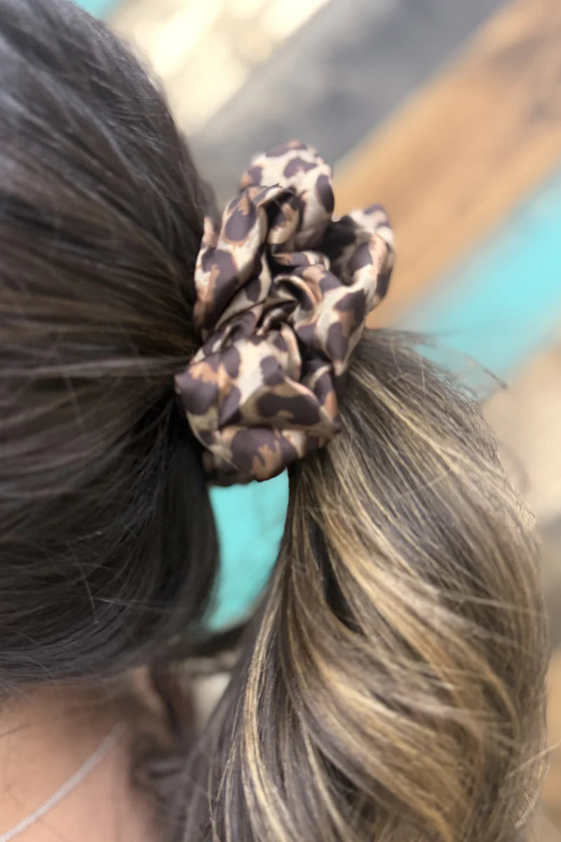 Leopard Outlaw Scrunchie