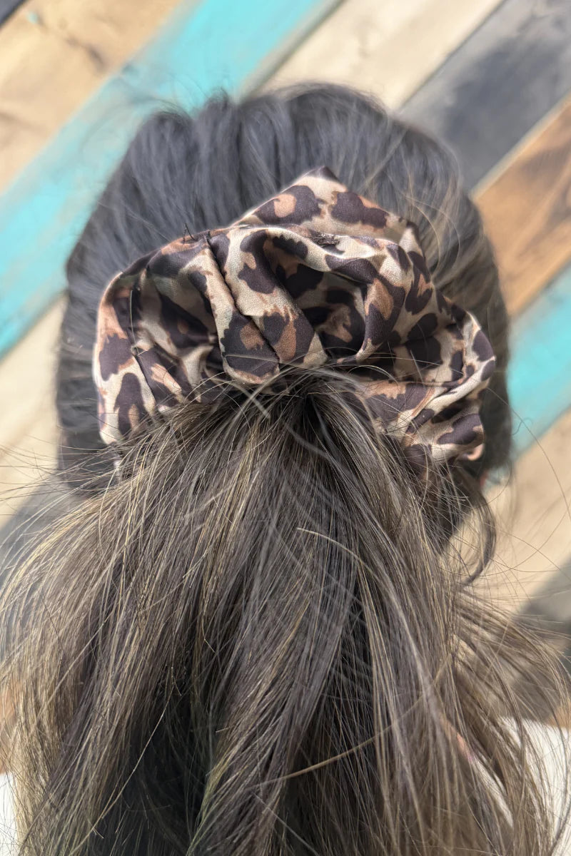 Leopard Outlaw Scrunchie