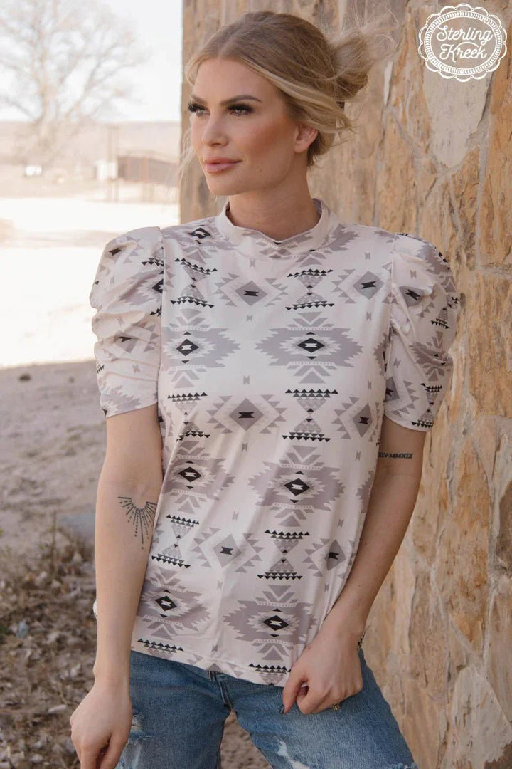 PLUS Sterling Kreek Aztec Canyon Top | gussieduponline