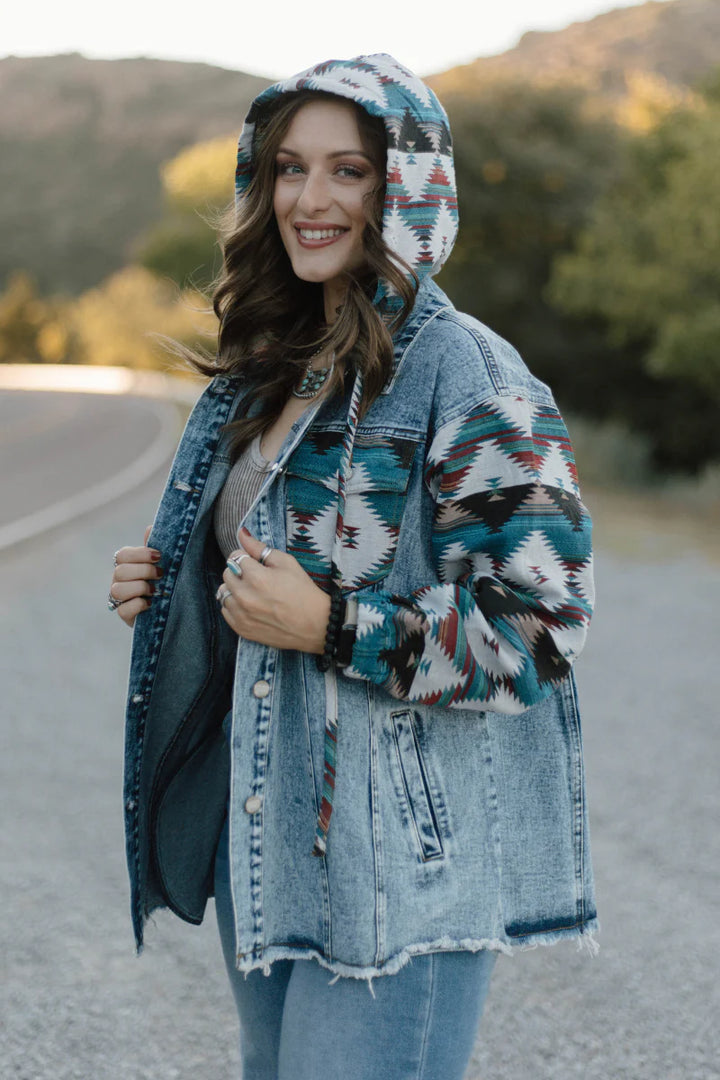 Sterling Kreek Southern Roots Denim Shacket