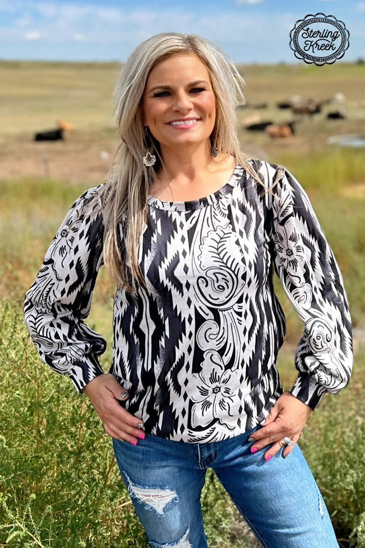 Sterling Kreek Straight and Narrow Top | gussieduponline