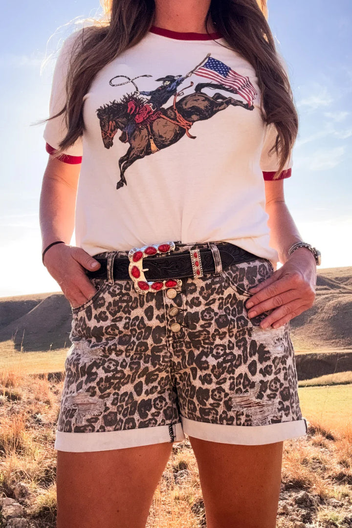 Sterling Kreek Leopard Tennessee Walking Shorts