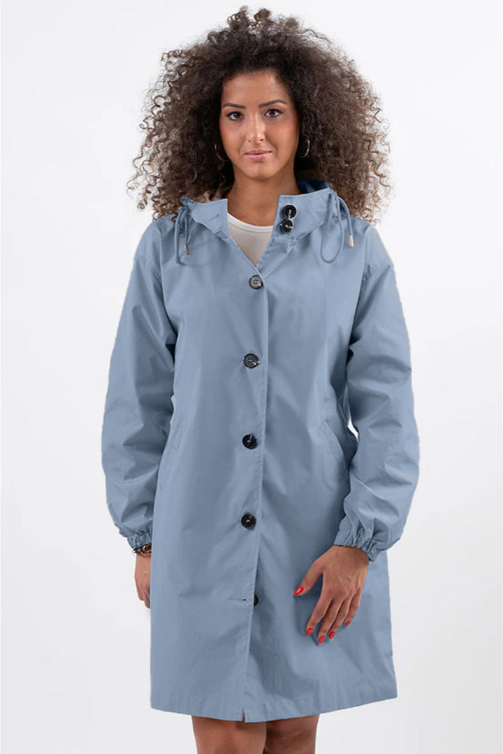 Barbara | Oversized Water-Resistant Windbreaker