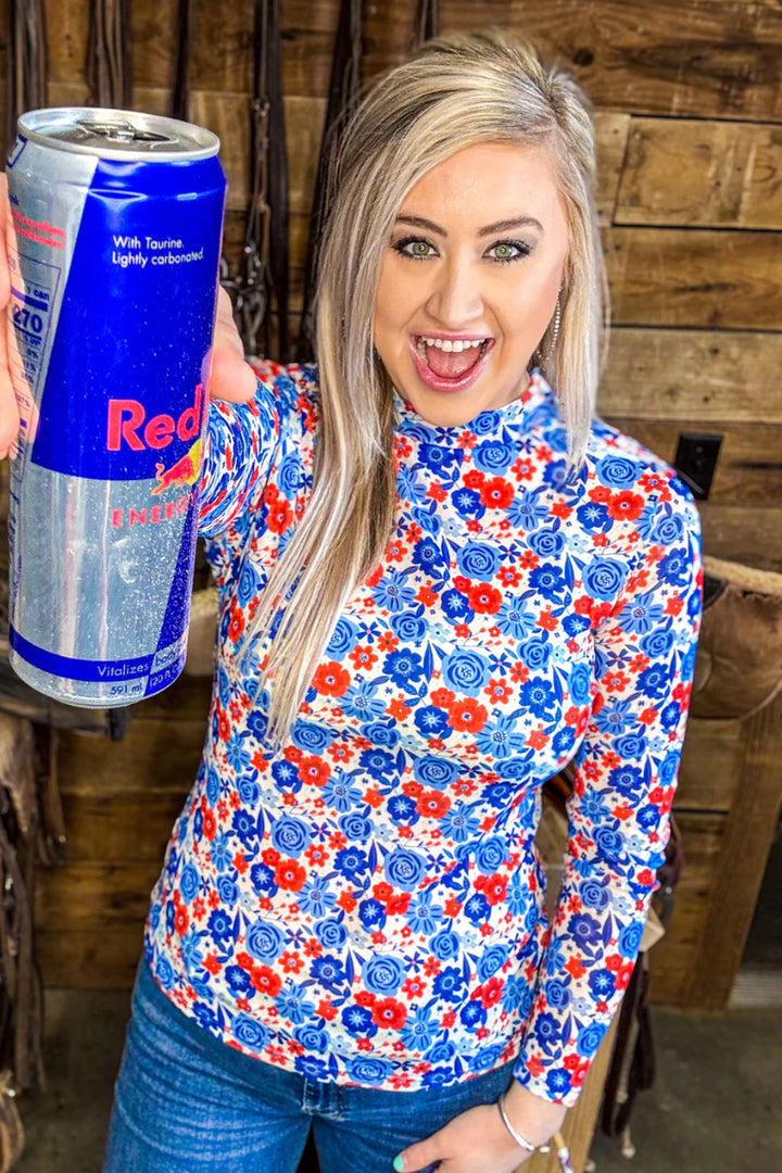 Sterling Kreek American Dreamin' Mesh Top*