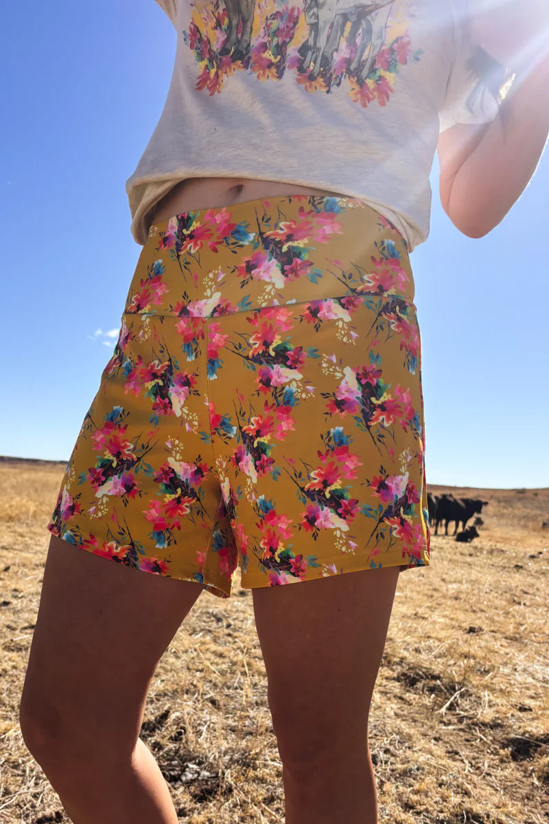 Sterling Kreek Warm Wildflower Shorts
