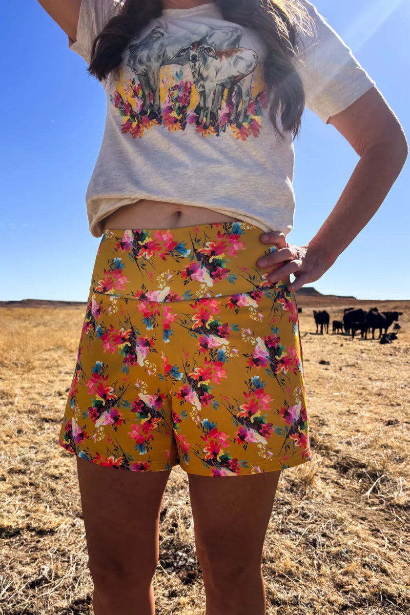 Sterling Kreek Warm Wildflower Shorts