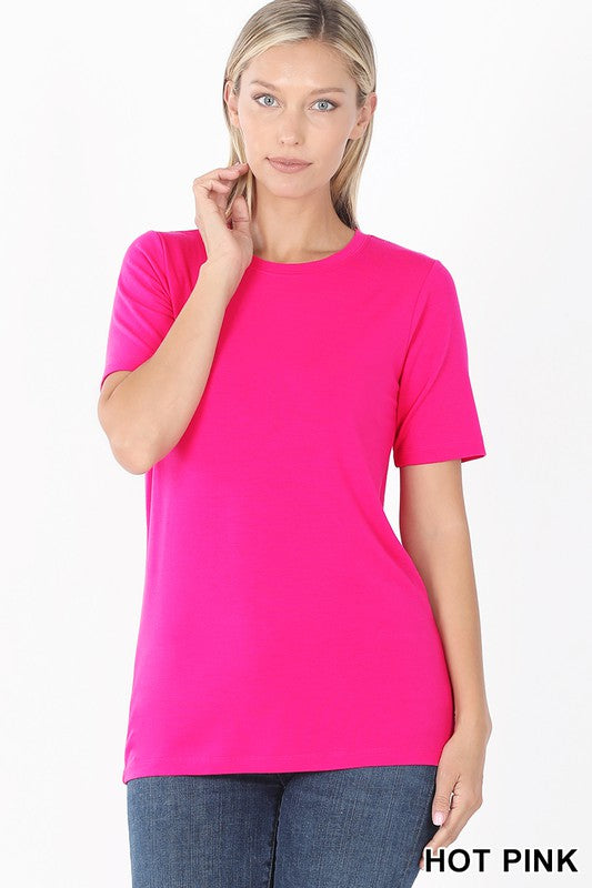 Short Sleeve Basic Tee | gussieduponline