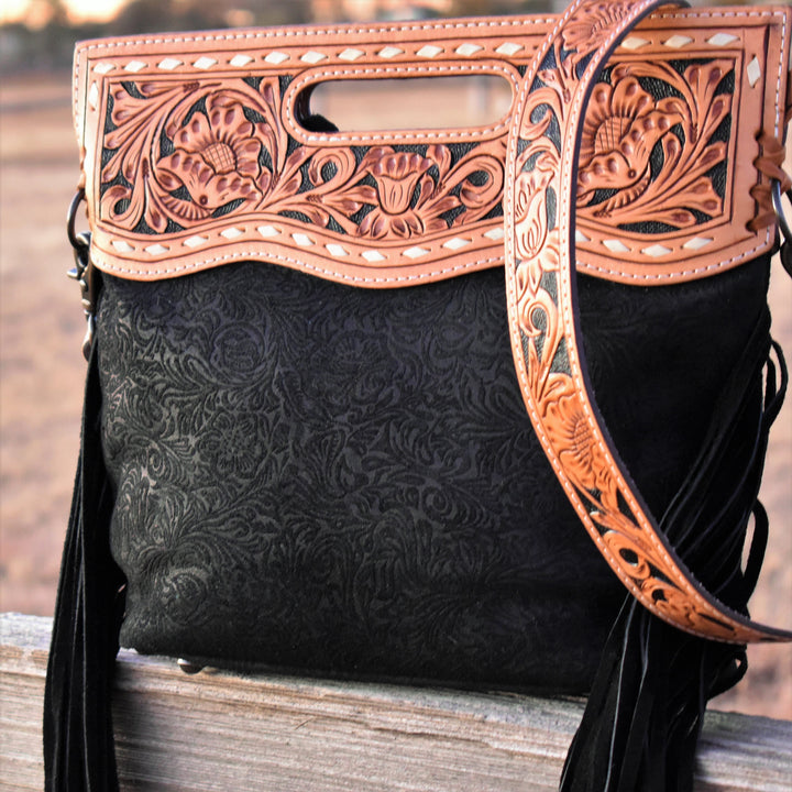 Sweet Suede Serenade Clutch | gussieduponline