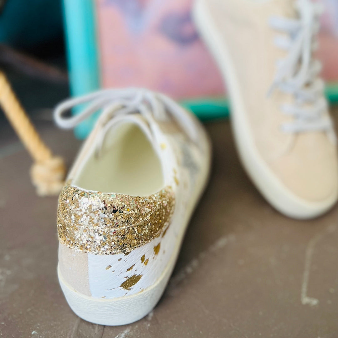 Golden Cow Sneakers | gussieduponline