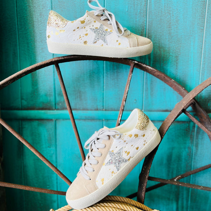Golden Cow Sneakers | gussieduponline