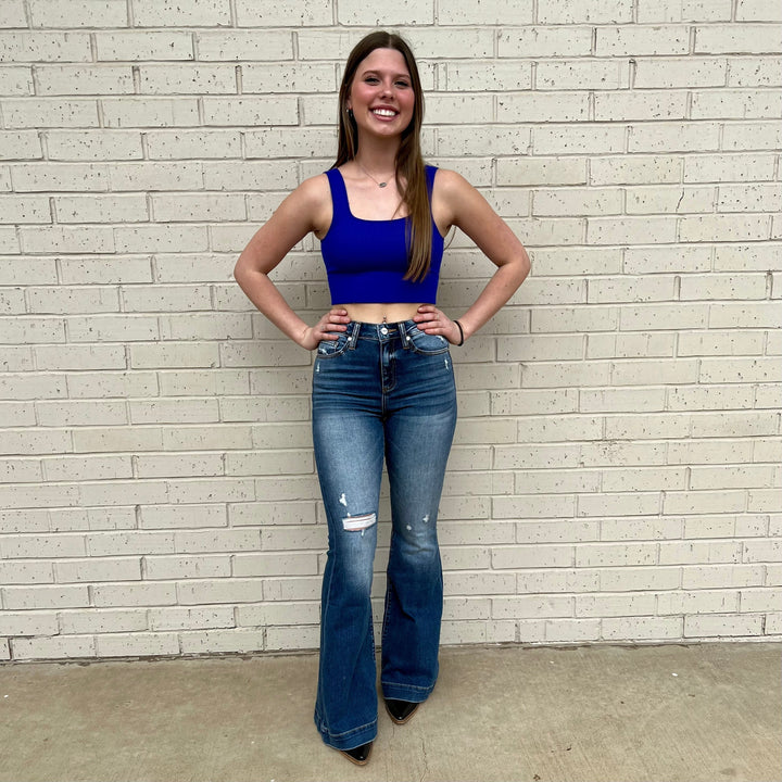 Baby's Got Her Blue Jeans On Jeans | gussieduponline