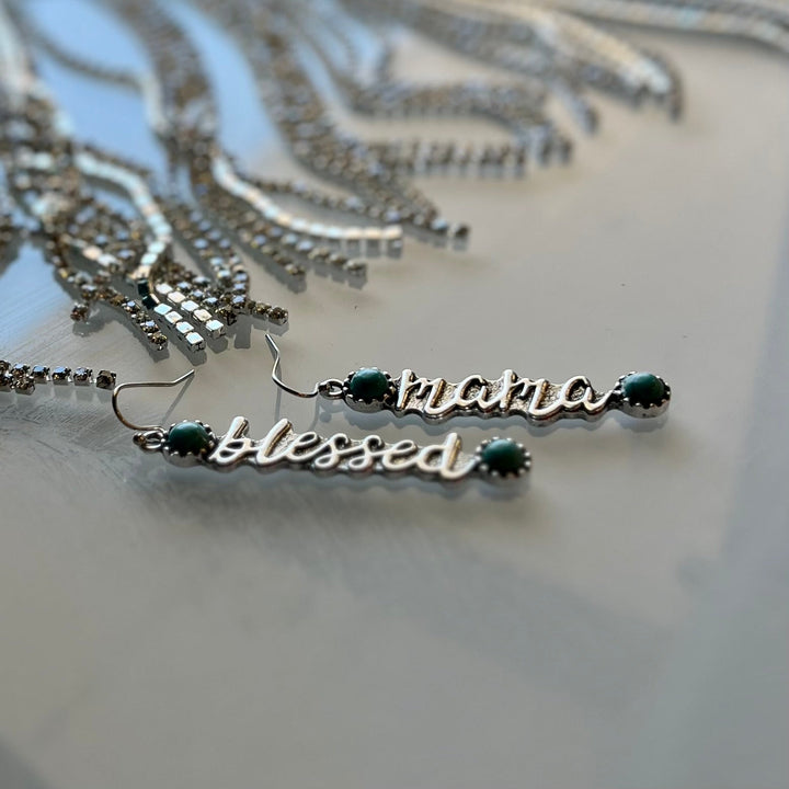 Blessed Mama Earrings | gussieduponline