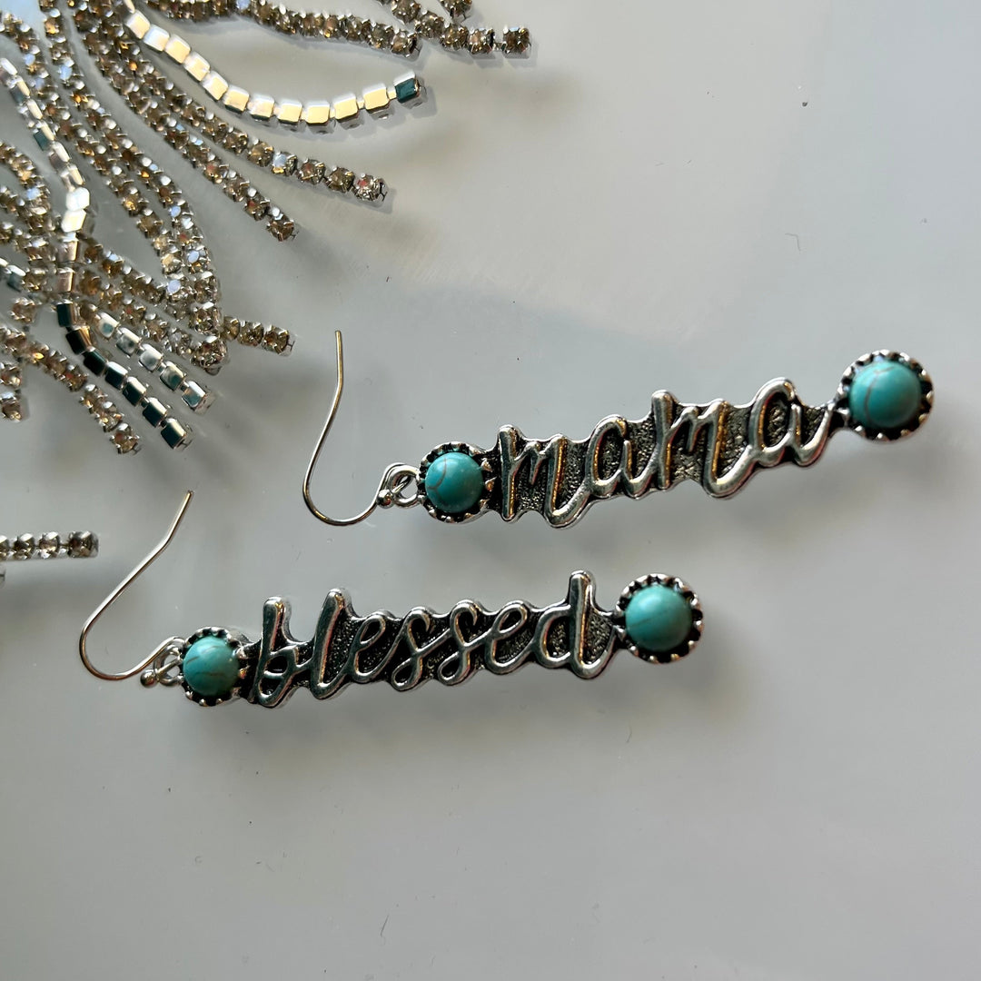Blessed Mama Earrings | gussieduponline