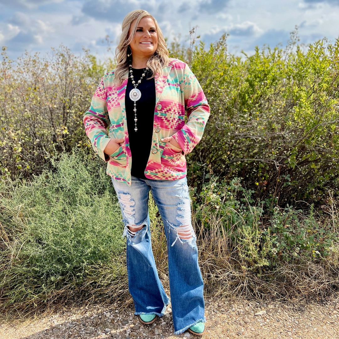 Plus Cowboy Lights Blazer | gussieduponline