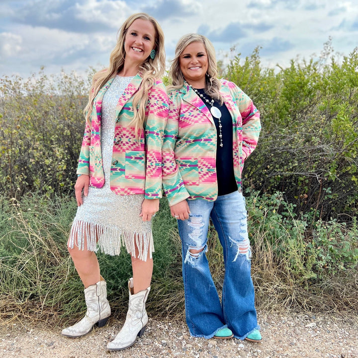 Plus Cowboy Lights Blazer | gussieduponline