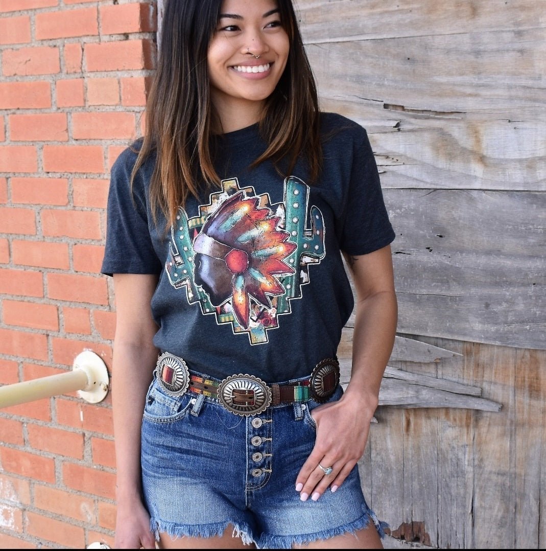 Ariat Serape Concho Belt | gussieduponline