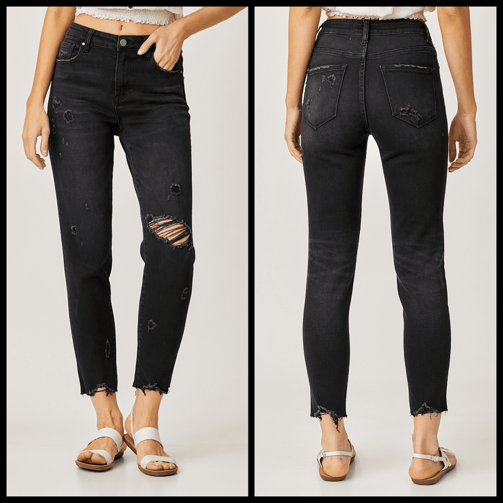 For Everything Black Jean | gussieduponline
