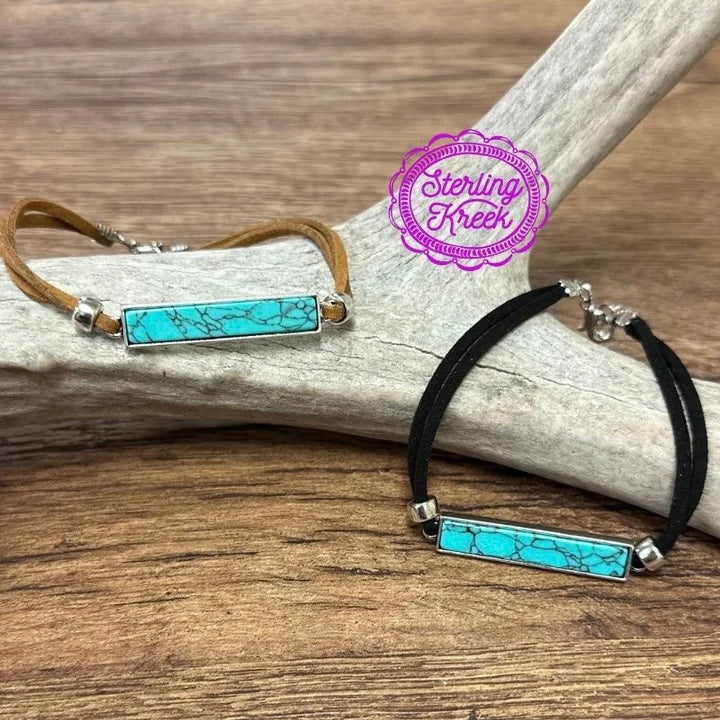 Sapphire Slab Bracelet | gussieduponline